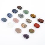 Piedras semipreciosas planas para colgantes