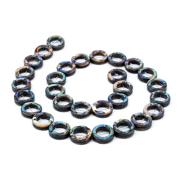 Paua Ring Shell Beads