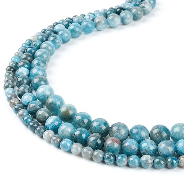 Apatite Blue Stone Beads
