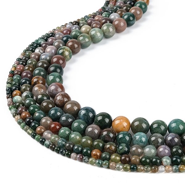 Indian Agate Stone Beads