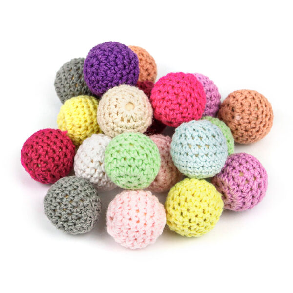 50 Crochet Balls Ø20mm
