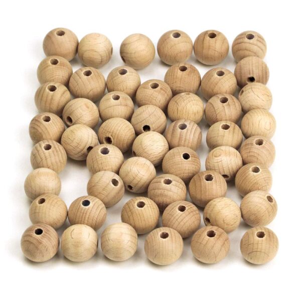500 Bolas de madeira de faia Ø20mm