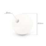 50 Bolas de Silicona Ø10mm
