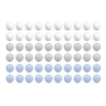 Lote 600 Bolas de Silicona Ø12mm Reino de las Nubes