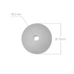 Lote 600 Bolas de Silicona Ø12mm Reino de las Nubes