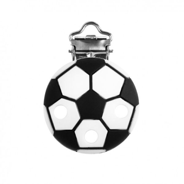 10 Pinzas Chupetero Balón de Fútbol
